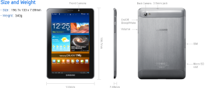 Samsung Galaxy Tab 7.7 P8600 Tablet 